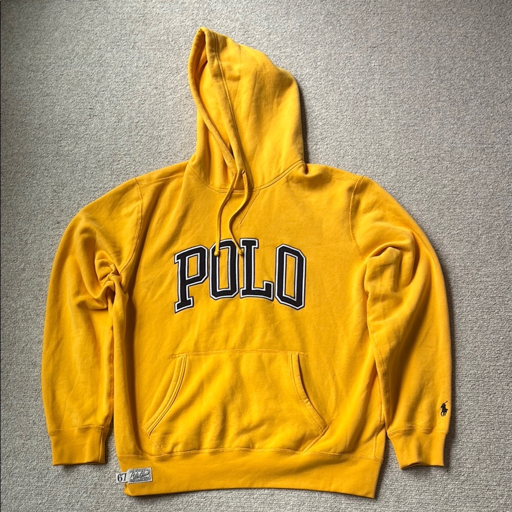 Polo by Ralph Lauren Yellow Sweatshirt Hoodie